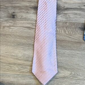 Charvet Pink and Lavender Striped Tie